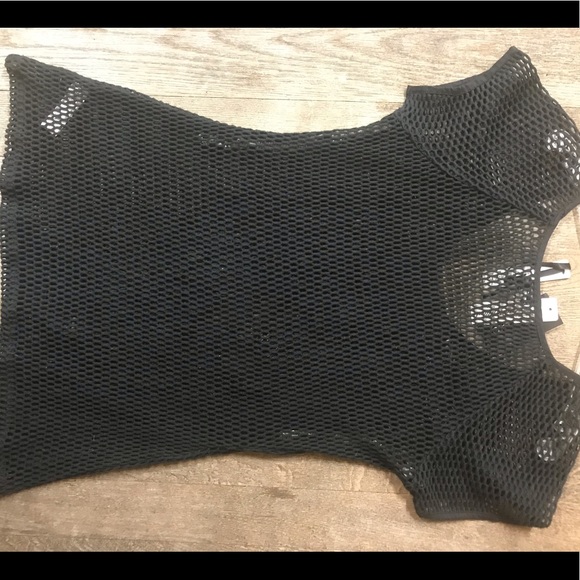 NWT BUFFALO DavidBitton SM Woven Floral Mesh Shirt - Picture 6 of 6